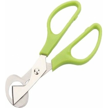 HUKA 97977 Nožnice na prepeličie vajíčka, zelená