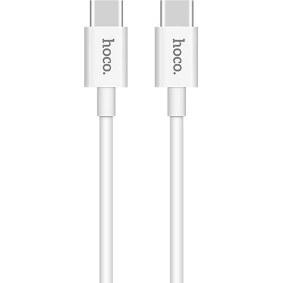 Hoco HCA020 Nabíjací a dátový, USB-C/USB-C, 1m, bílý