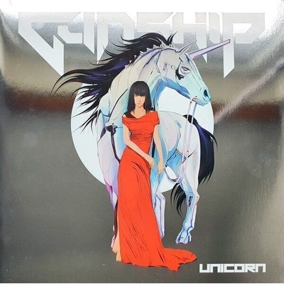 Gunship - Unicorn (Indie Exclusive) (Blood & Black Marbling Coloured) (2 LP) (5063176000712)