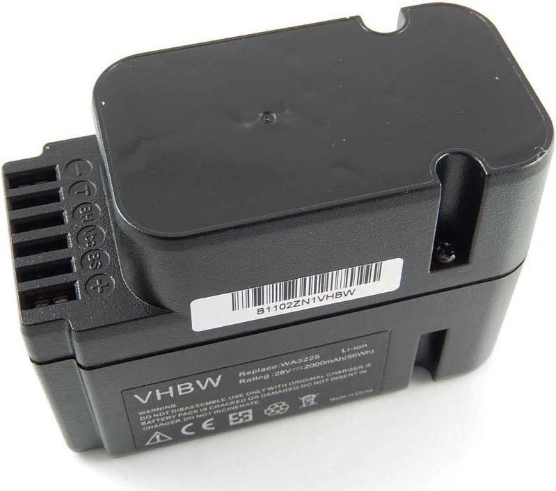 VHBW Батерия за Worx WA3225 / WA3565, 28 V, 2.0 Ah (800113625)