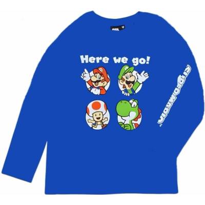 Super Mariodětské tričko modré F UK 60478051