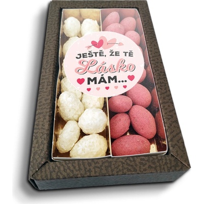 Sablio Mandle v čokoládě Ještě že tě lásko mám 2 x 80 g