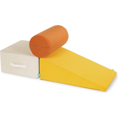 Battat Комплект модулни форми от пяна Battat - Жълто-оранжеви, 3 части (BTBX2456Z)