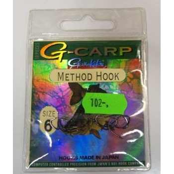 Gamakatsu G-Carp Method Hook vel.6 10 ks