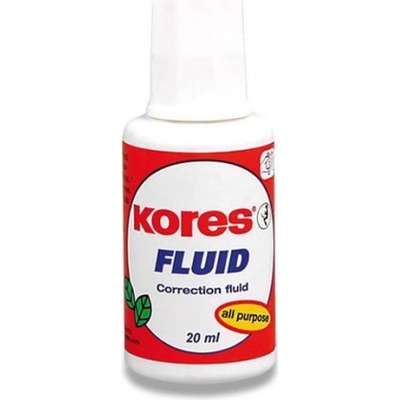 KORES Opravný lak Fluid 20 ml se štětečkem – Zboží Živě