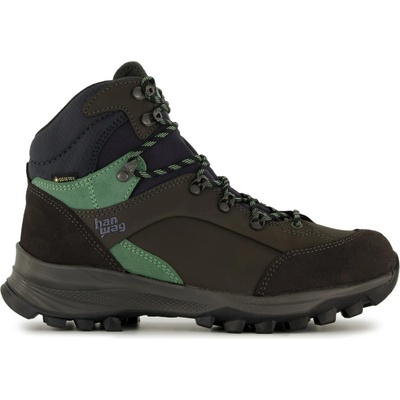 Hanwag Дамски туристически обувки Hanwag Alta Bunion II Lady GTX Walking boots - Asphalt / Mint - размер 8 (UK) (119-0484-0120)