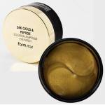 FARM STAY Пачове за очи FarmStay 24K Gold & Peptide Solution Ampoule Eye Patch 90g