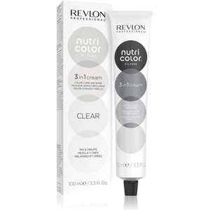 Revlon Nutri Color Filters Metal-Ice подхранваща тонираща маска за професионална употреба Clear 100ml