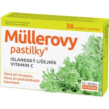 Dr. Müller Müllerove pastilky s Islandským lišajníkom a vitamínom C 36 ks