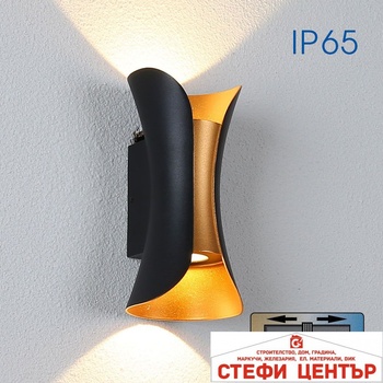 VIVALUX Boston led 10w bk/g cct-ключ ip65 (viv004826)