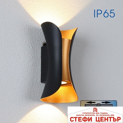 VIVALUX Boston led 10w bk/g cct-ключ ip65 (viv004826)