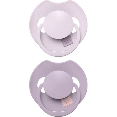 LOVI Силиконови залъгалка Lovi - Prime, Lilac, 6-18 m, 2 броя (34/422)