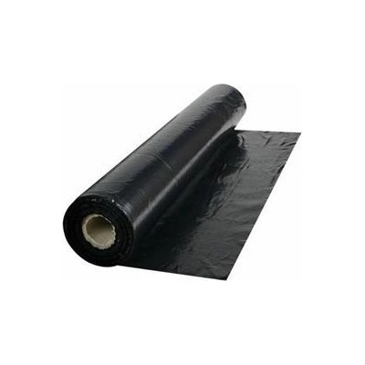 Fólie stavební PVC černá separační, tloušťka 0,10 mm, návin 25x4m (100m2/bal)