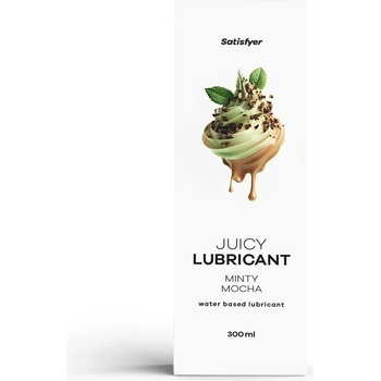 Лубрикант с аромат, ментова мока - Juicy Minty Mocha 300ml (SATISFY537)