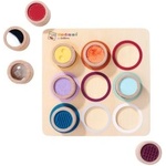 Eichhorn Montessori тактилна дъска Eichhorn 100006005 с 9 цилиндъра