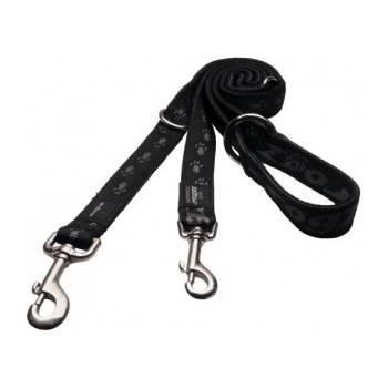 Rogz Alpinist Multi-Purpose Lead XL- Мултифункционален повод за две или едно куче 25 мм/-1-1, 6м черен