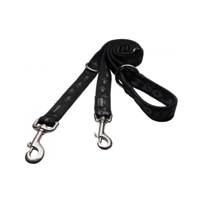 Rogz Alpinist Multi-Purpose Lead XL- Мултифункционален повод за две или едно куче 25 мм/-1-1, 6м черен