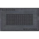ESSCHERT DESIGN BEST FOR BOOTS GOODBYE/WELCOME černo-šedá 76 x 45 cm