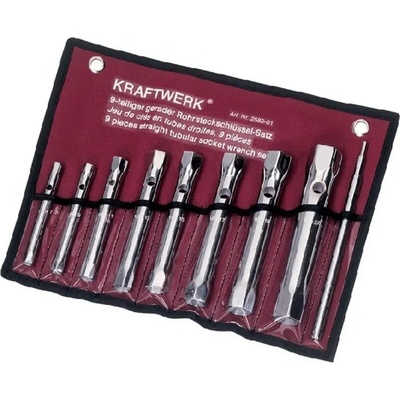 Kraftwerk Souprava klíčů trubkových 6-22mm 9ks KR-2589-01