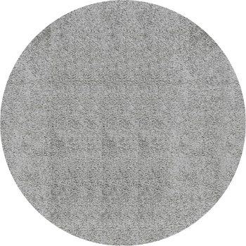 Шаги килим с дълъг косъм, модерен, сив, o 280 см