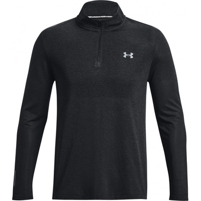 Under Armour SEAMLESS STRIDE 1/4 ZIP-BLK 1378168-001