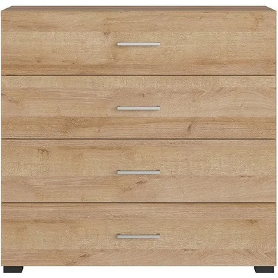 Black Red White Скрин с четири чекмеджета lurs kom4s