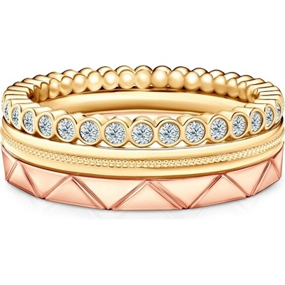 Savicki Sada prsteňov Symphonylato diamanty ZST SAVNo 532R 515Z 535DZ