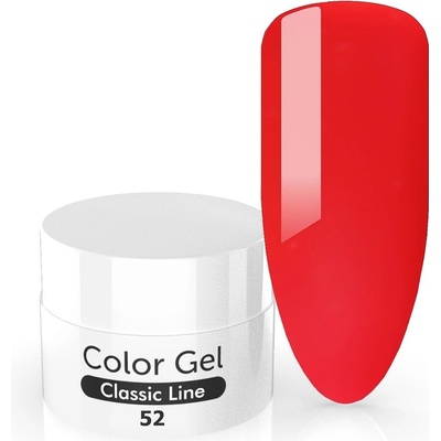 X Nails barevný UV gel Classic Line CHERRY RED 5 ml