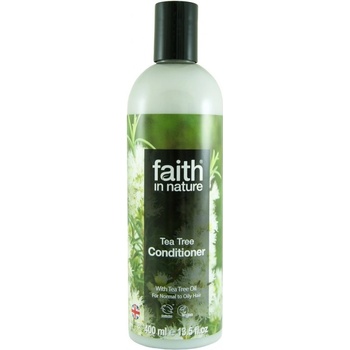 Faith in Nature přírodní kondicionér Tea Tree s 2% oleje 400 ml