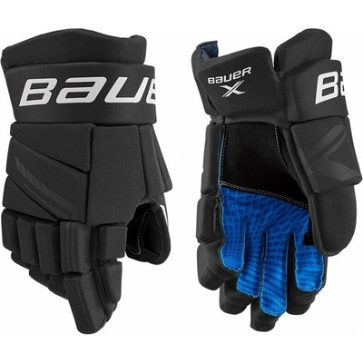 Bauer S21 X INT 13 Black/White Ръкавици за хокей