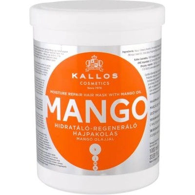 Kallos Mango укрепваща маска за коса 1000 ml за жени
