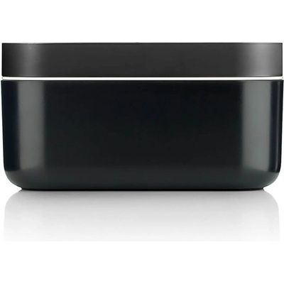 Кутия за приготвяне и съхраняване на лед Lekue 1010241, 132 кубчета, -20/+80°C, Куха основа против конденз, Черен (1010241)