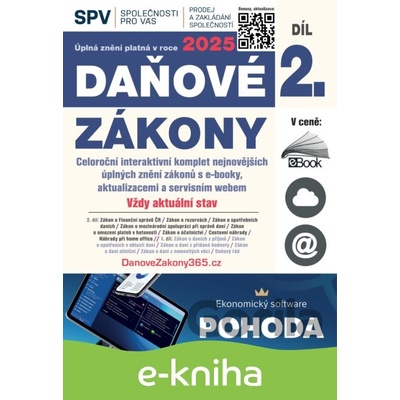 Daňové zákony 2025 Díl 2.