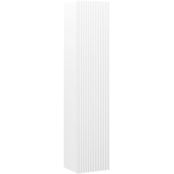 Mexen Rivel колона за баня 35 см, 1 врата, рифелована, бял мат - 91A21-03016-1-BF01 (91A21-03016-1-BF01)