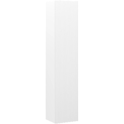 Mexen Rivel колона за баня 35 см, 1 врата, рифелована, бял мат - 91A21-03016-1-BF01 (91A21-03016-1-BF01)