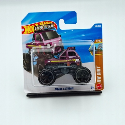 Mattel Hot Wheels Mazda Autozam hnědý