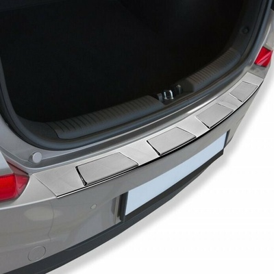 CRONI Nerezový kryt nárazníku Opel Grandland Facelift (2021 - 2024) - 4 trapez 3. Saténová, lesklý povrch, směrově broušené trapézy 3. Saténová, lesklý povrch, směrově broušené trapézy