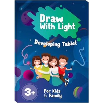 Svítící kreslící tabulka s LED perem velikost A5