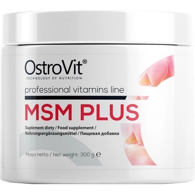 OstroVit MSM Plus, неовкусен, 300 g, OstroVit