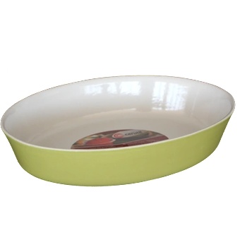 Image 1 of Cerutil Cerutil-Тава овал 25/21.5/5см ТРИ ЦВЯТА (po134) (010830)