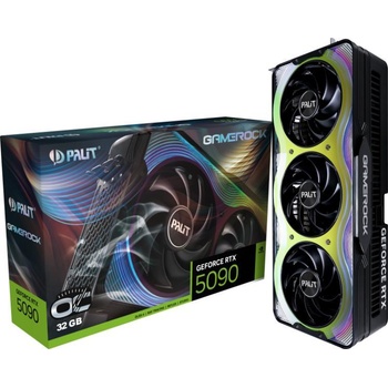 Image 1 of Palit GeForce RTX 5090 GameRock OC 32GB GDDR7 512bit (NE75090S19R5-GB2020G)