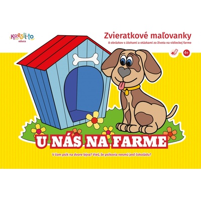 KRESLI.TO Omaľovánka U nás na farme