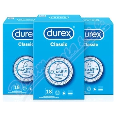 Durex Feel Thin Classic balíček 2+1 54 ks – Zbozi.Blesk.cz