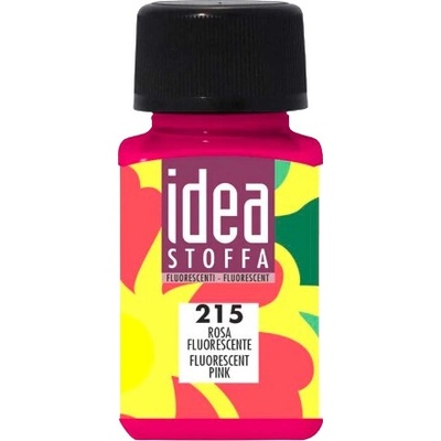 Maimeri Idea Stoffa farby na textil 215 fluorescent pink 60 ml