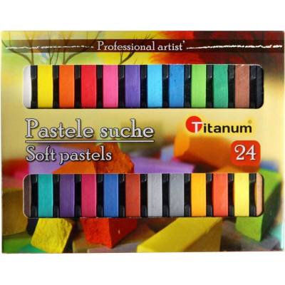 Titanum farebné pastelky 24 ks