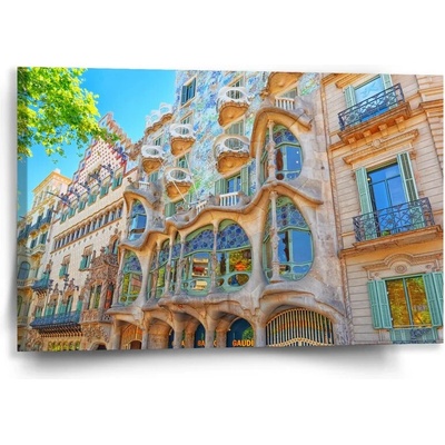 Sablio Obraz Barcelona Gaudi Casa Batllo 2 - 60x40 cm