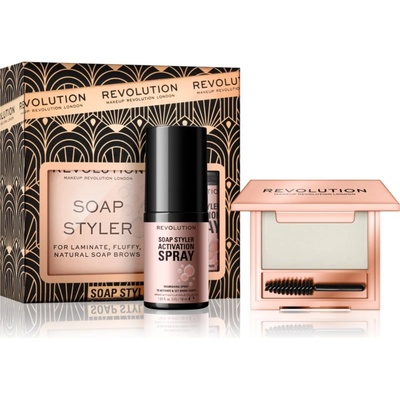 Revolution Beauty Soap Styler комплект за вежди подаръчно издание цвят Transparent