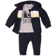 DIRKJE Set 3-dielny C-SO SUNNY SAY CHEESE Navy-White