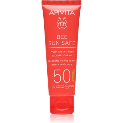 APIVITA Bee Sun Safe тониращ гел-крем SPF 50 50ml