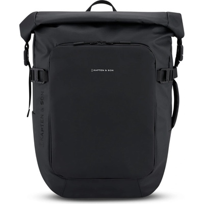 Kapten & Son rolovací batoh Lisbon All Black 30 l